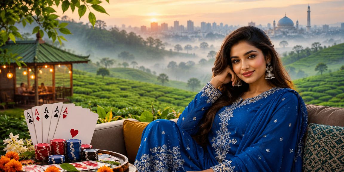 সিলেটে সালোয়ার কামিজ পরা ব্যবহারকারী ap99 টিন পাত্তি ভাউচার ব্যবহার করছেন